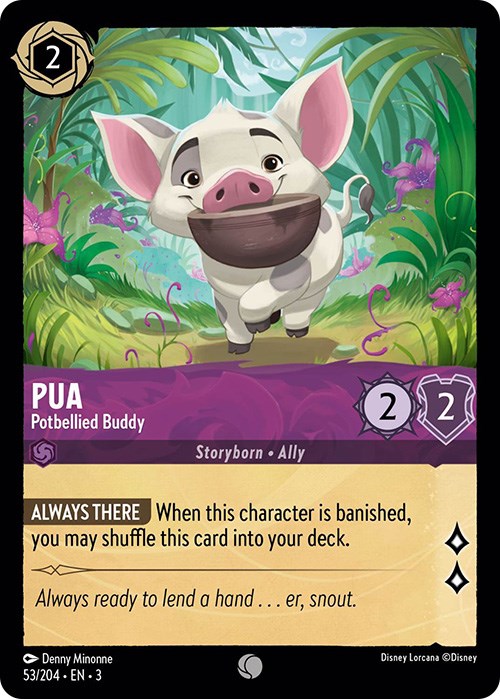 Pua - Potbellied Buddy (53/204) [Into the Inklands] | L.A. Mood Comics and Games