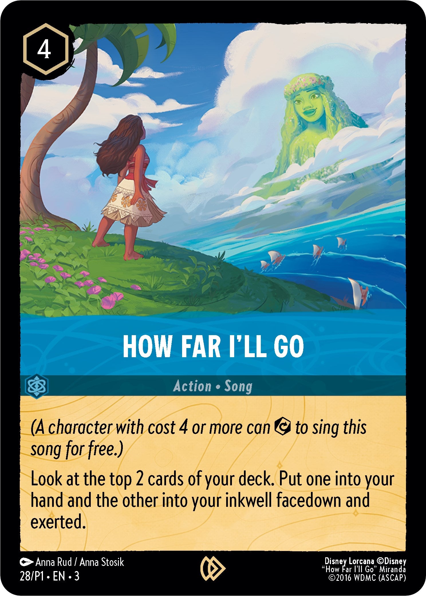 How Far I'll Go (28) [Promo Cards] | L.A. Mood Comics and Games
