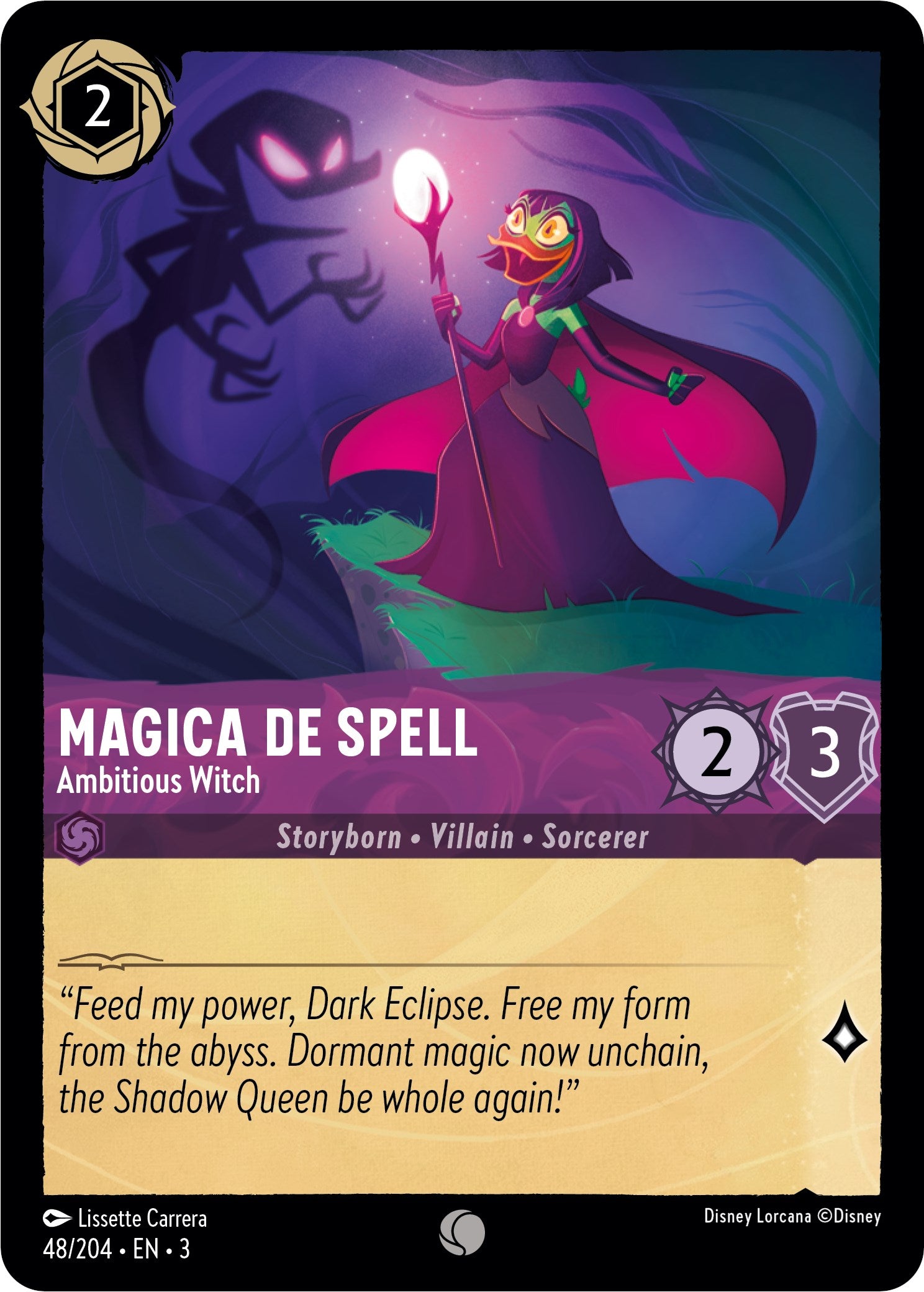 Magica De Spell - Ambitious Witch (48/204) [Into the Inklands] | L.A. Mood Comics and Games