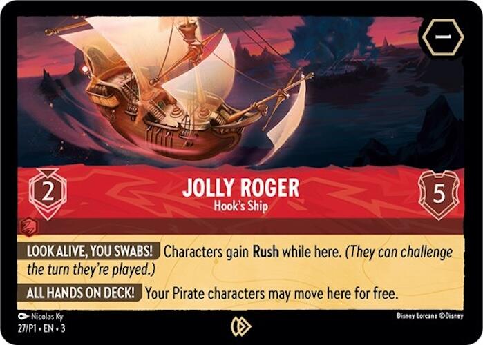 Jolly Roger - Hook's Ship (27) [Promo Cards] | L.A. Mood Comics and Games