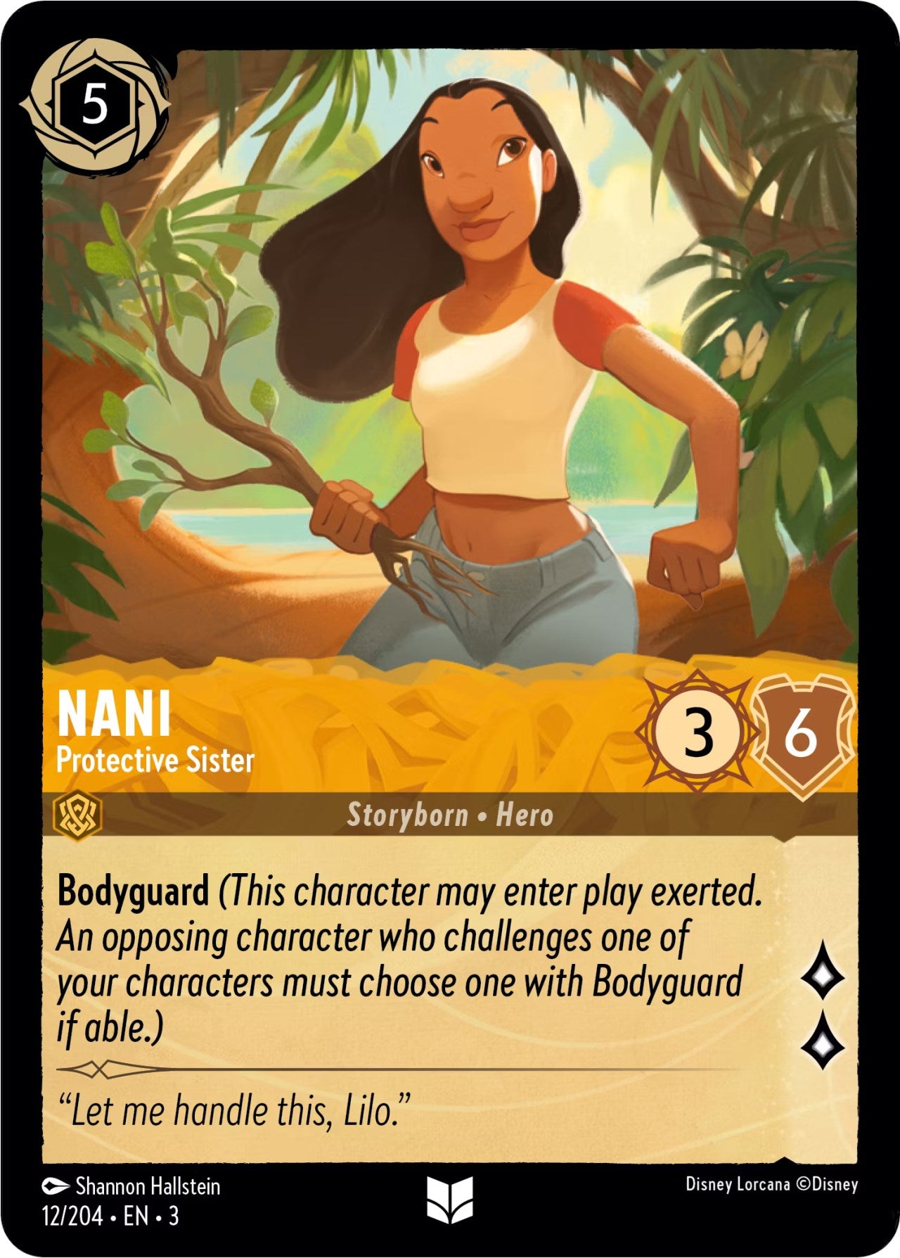 Nani - Protective Sister (12/204) [Into the Inklands] | L.A. Mood Comics and Games