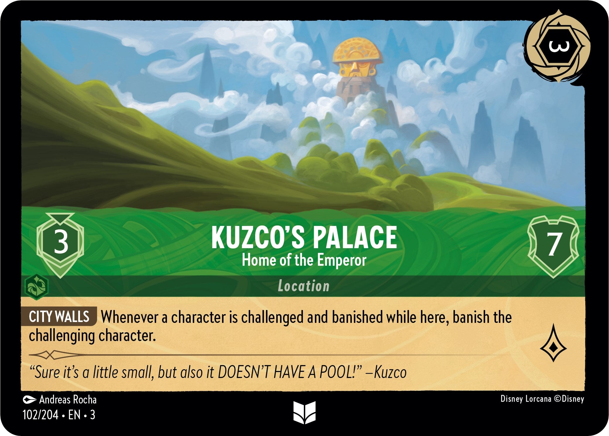Kuzco's Palace - Home of the Emperor (102/204) [Into the Inklands] | L.A. Mood Comics and Games