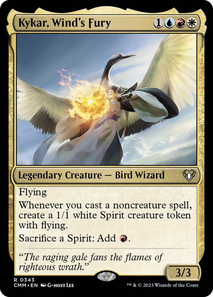 Kykar, Wind's Fury [Commander Masters] | L.A. Mood Comics and Games
