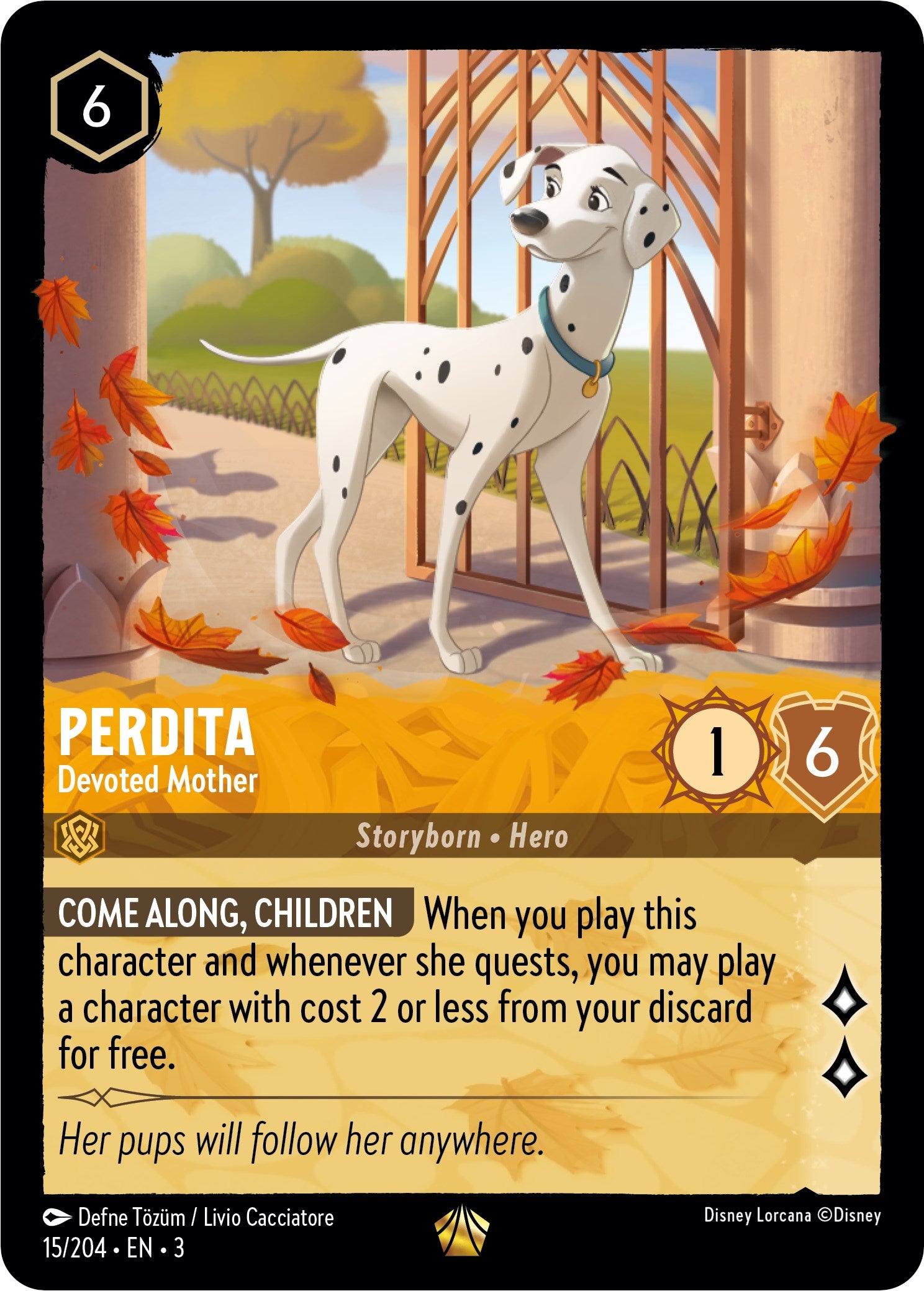 Perdita - Devoted Mother (15/204) [Into the Inklands] | L.A. Mood Comics and Games