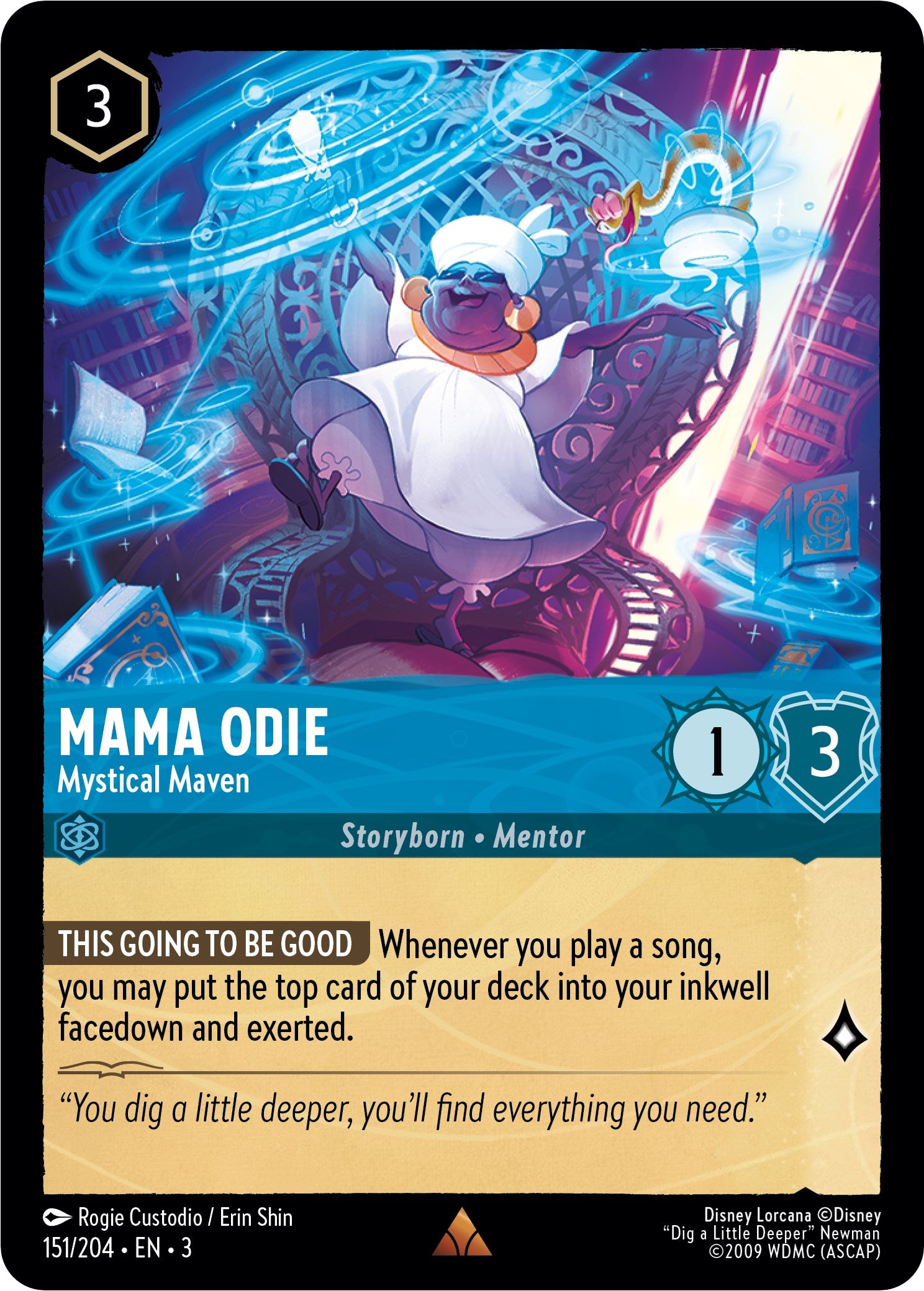 Mama Odie - Mystical Maven (151/204) [Into the Inklands] | L.A. Mood Comics and Games