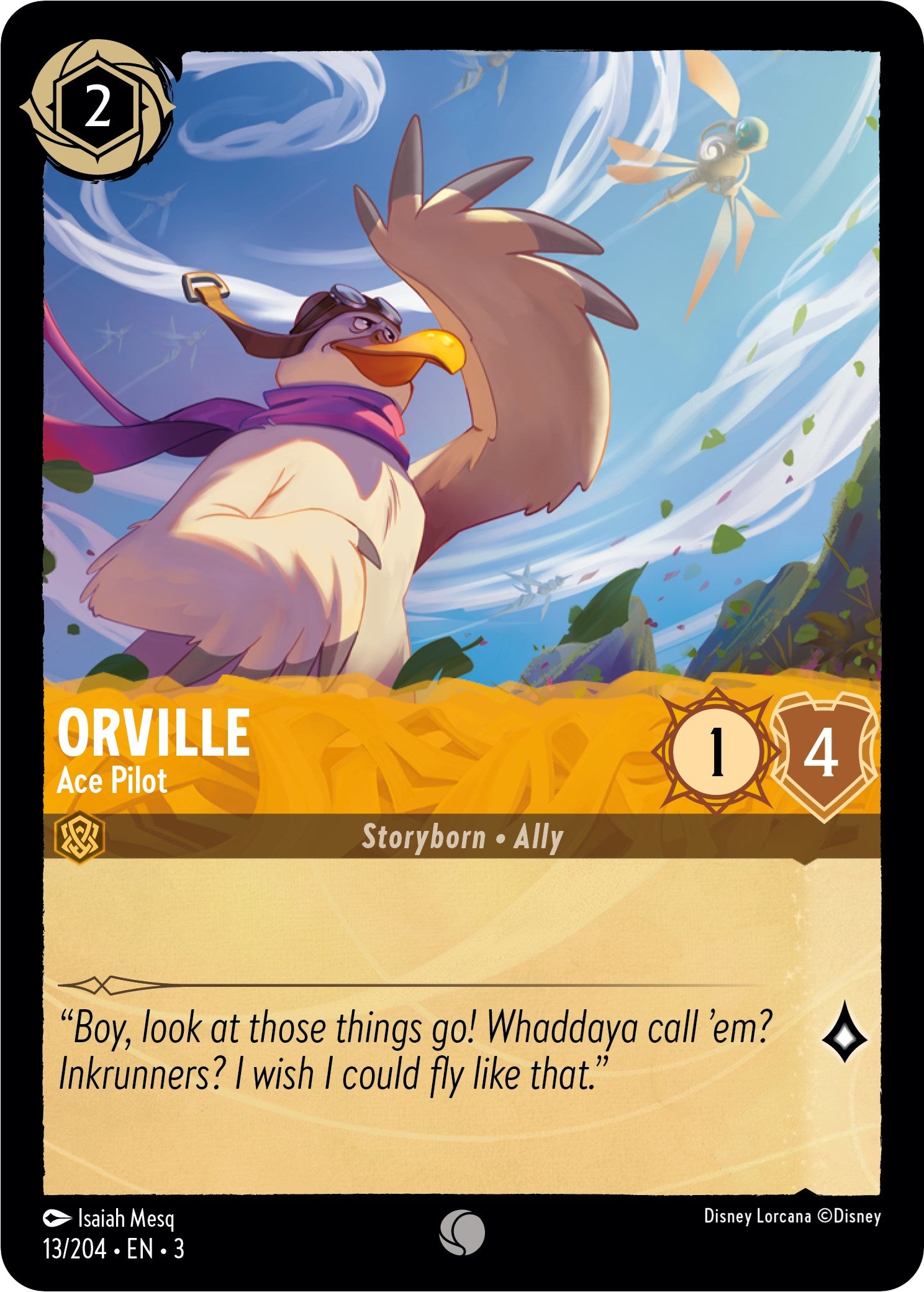 Orville - Ace Pilot (13/204) [Into the Inklands] | L.A. Mood Comics and Games