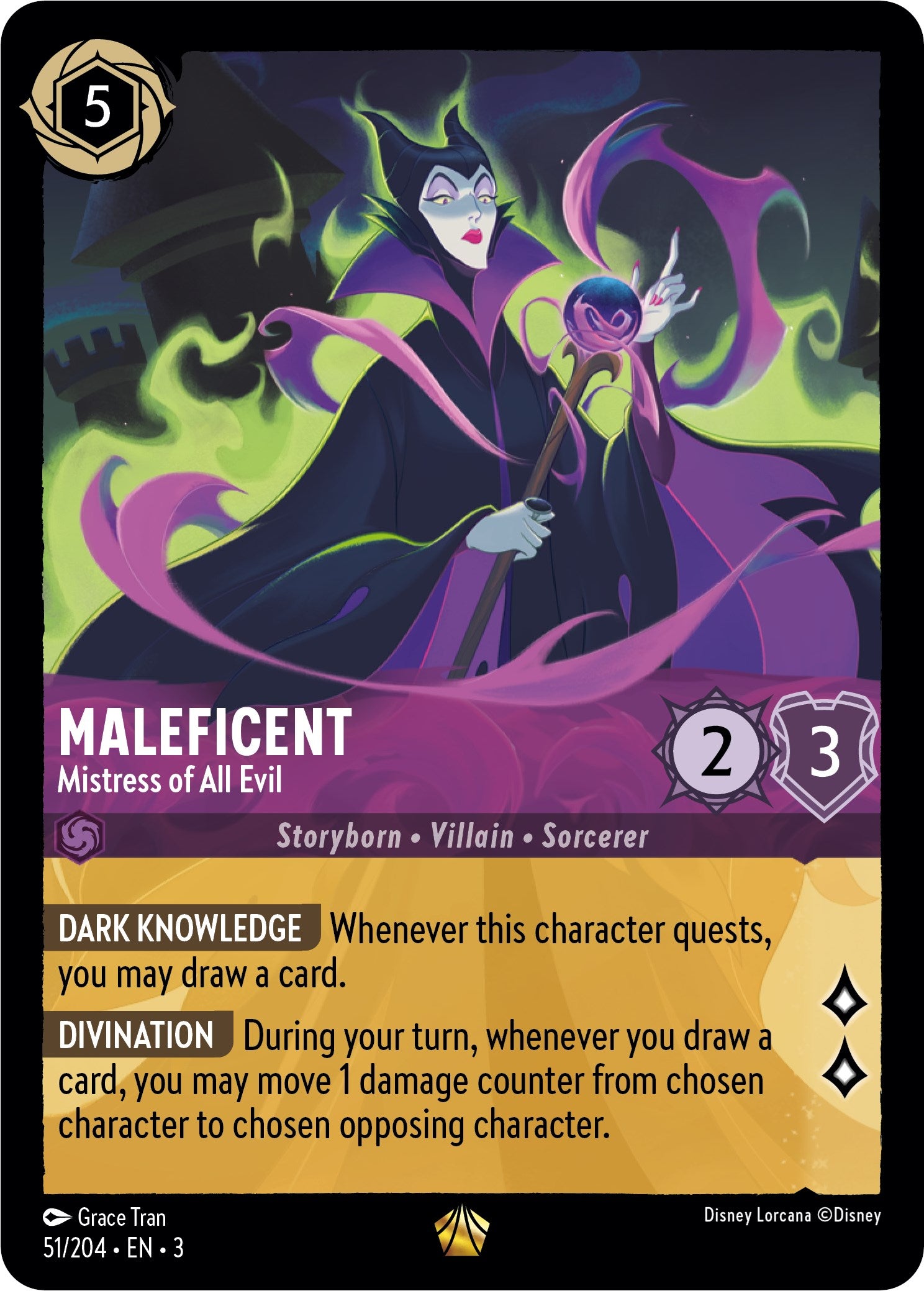 Maleficent - Mistress of All Evil (51/204) [Into the Inklands] | L.A. Mood Comics and Games