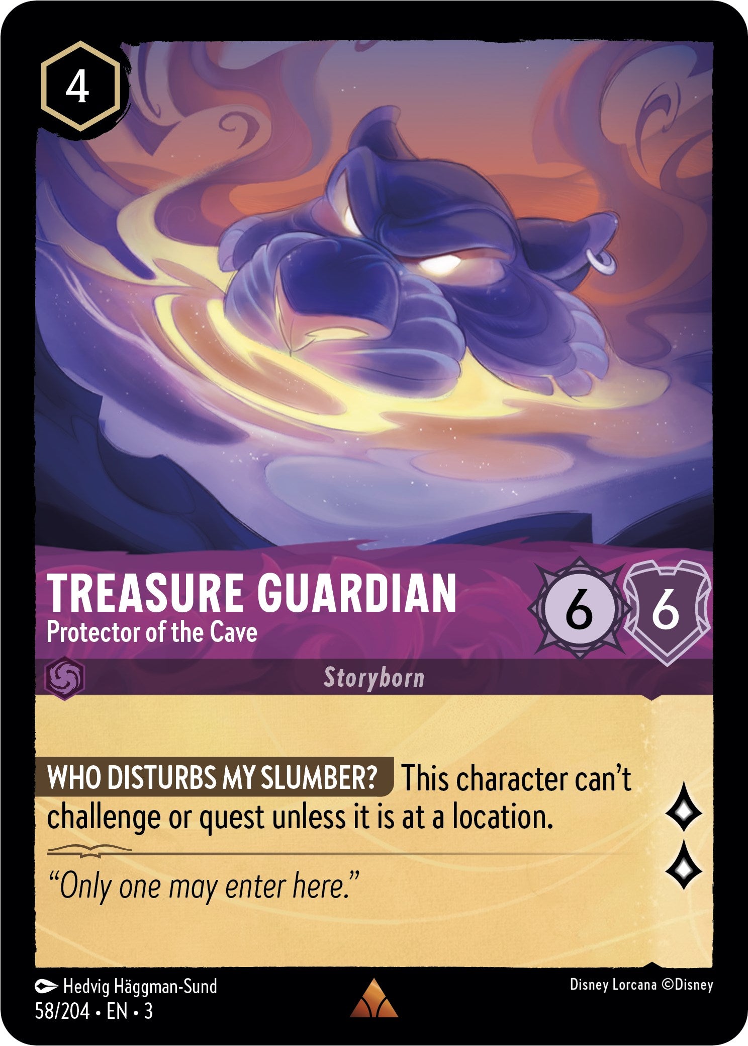 Treasure Guardian - Protector of the Cave (58/204) [Into the Inklands] | L.A. Mood Comics and Games