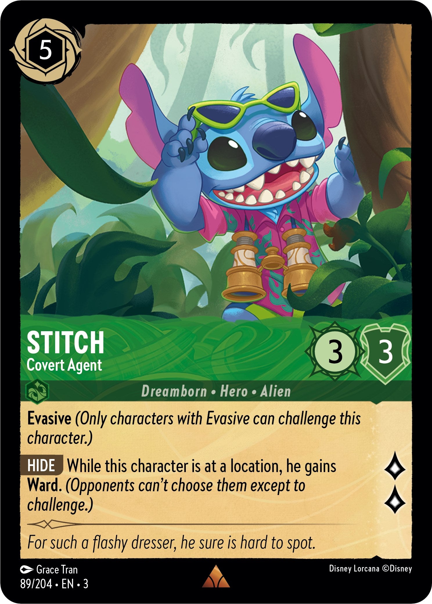 Stitch - Covert Agent (89//204) [Into the Inklands] | L.A. Mood Comics and Games