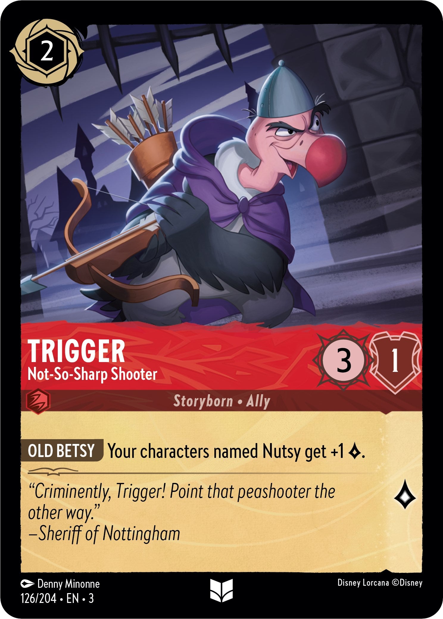 Trigger - Not-So-Sharp Shooter (126//204) [Into the Inklands] | L.A. Mood Comics and Games