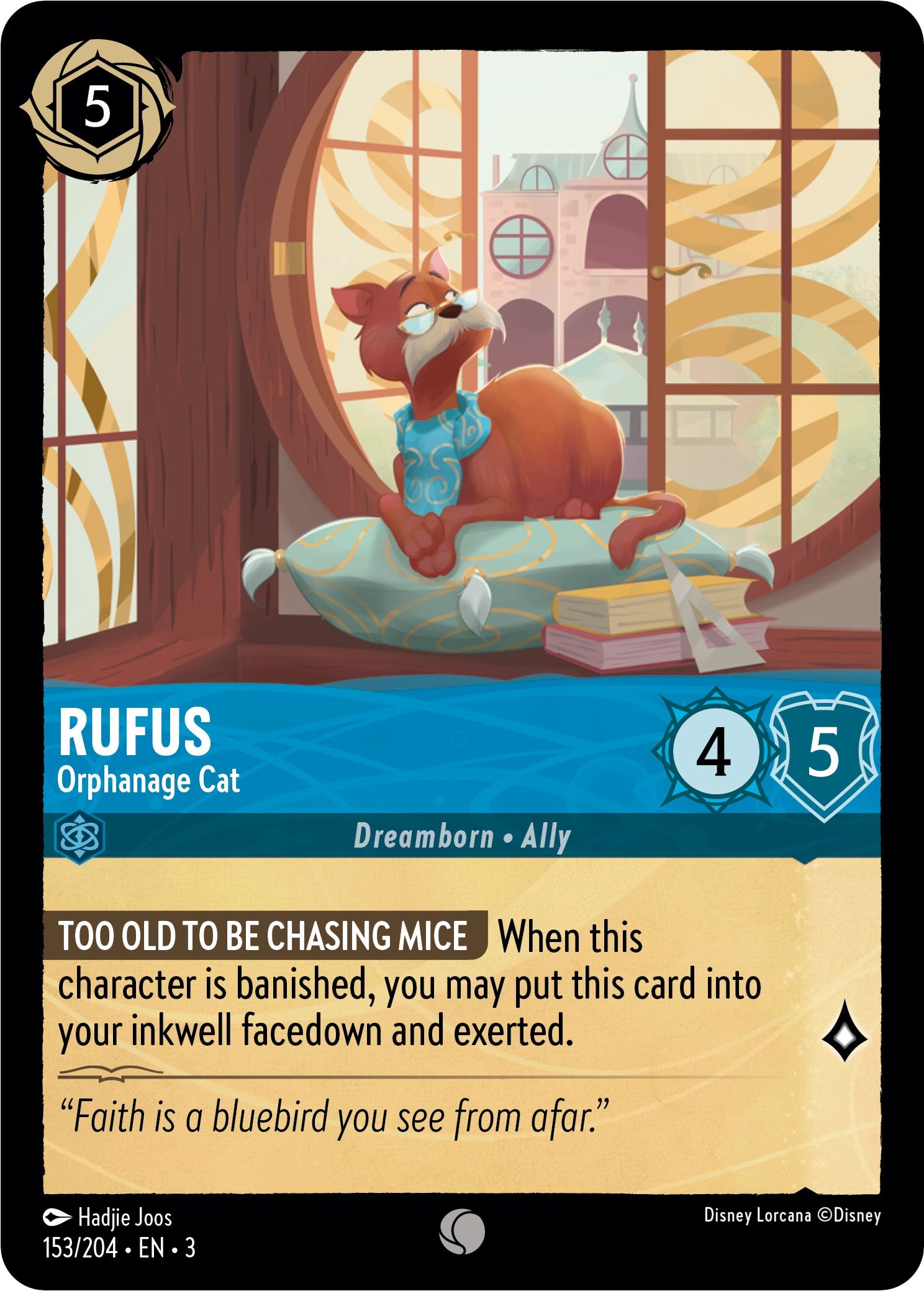 Rufus - Orphanage Cat (153/204) [Into the Inklands] | L.A. Mood Comics and Games