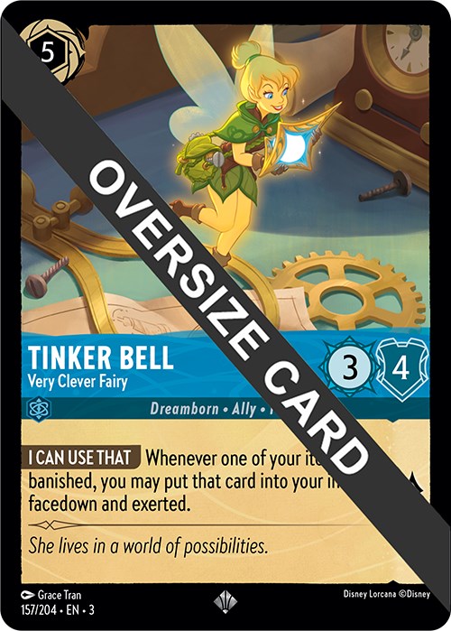 Tinker Bell - Very Clever Fairy (Oversized) (157/204) [Into the Inklands] | L.A. Mood Comics and Games