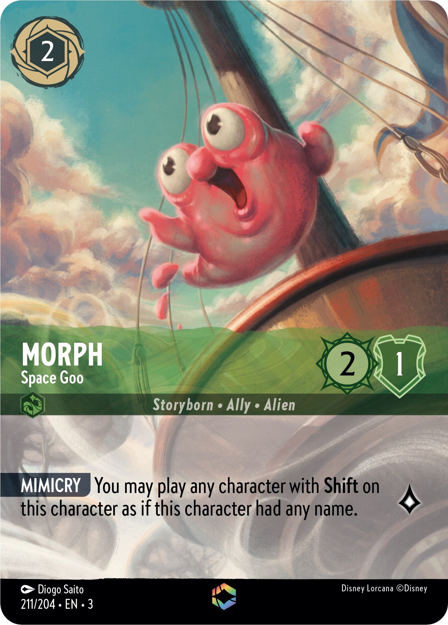 Morph - Space Goo (Enchanted) (211/204) [Into the Inklands] | L.A. Mood Comics and Games