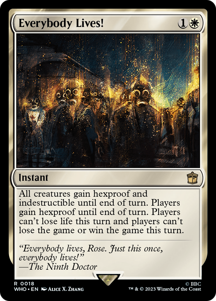 Everybody Lives! [Doctor Who] | L.A. Mood Comics and Games