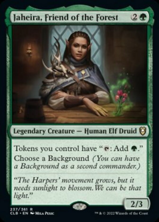 Jaheira, Friend of the Forest [Commander Legends: Battle for Baldur's Gate] | L.A. Mood Comics and Games