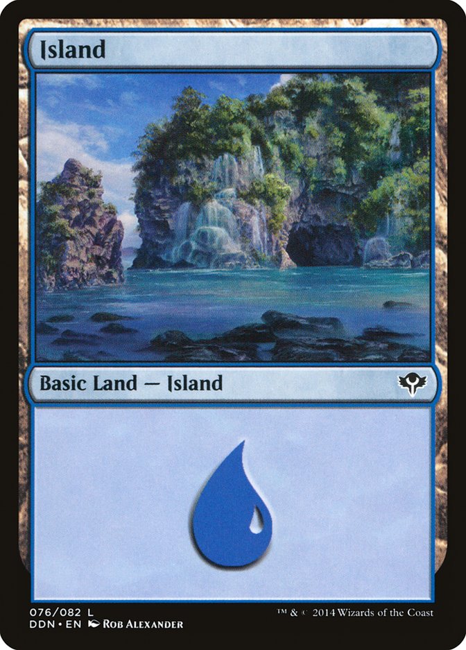 Island (76) [Duel Decks: Speed vs. Cunning] | L.A. Mood Comics and Games