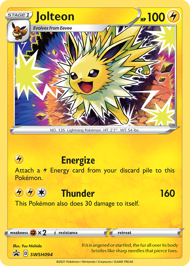 Jolteon (SWSH094) [Sword & Shield: Black Star Promos] | L.A. Mood Comics and Games