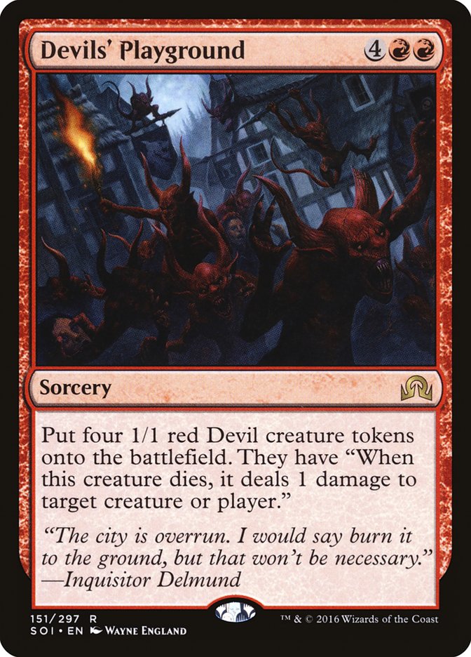 Devils' Playground [Shadows over Innistrad] | L.A. Mood Comics and Games