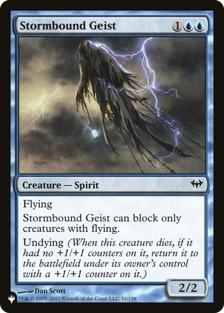 Stormbound Geist [The List Reprints] | L.A. Mood Comics and Games