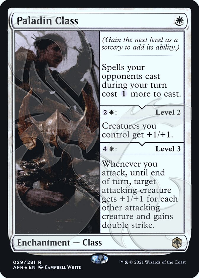 Paladin Class (Ampersand Promo) [Dungeons & Dragons: Adventures in the Forgotten Realms Promos] | L.A. Mood Comics and Games