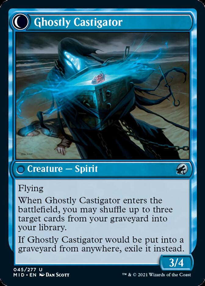 Covetous Castaway // Ghostly Castigator [Innistrad: Midnight Hunt] | L.A. Mood Comics and Games