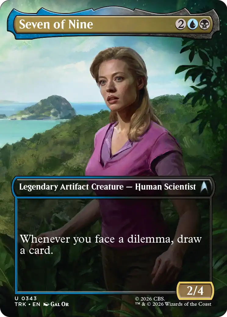 Seven of Nine (Borderless) [Star Trek] | L.A. Mood Comics and Games