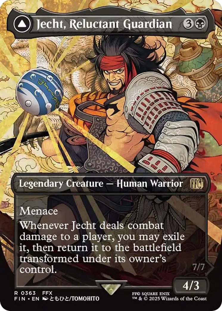 Jecht, Reluctant Guardian // Braska's Final Aeon (Borderless) [FINAL FANTASY] | L.A. Mood Comics and Games