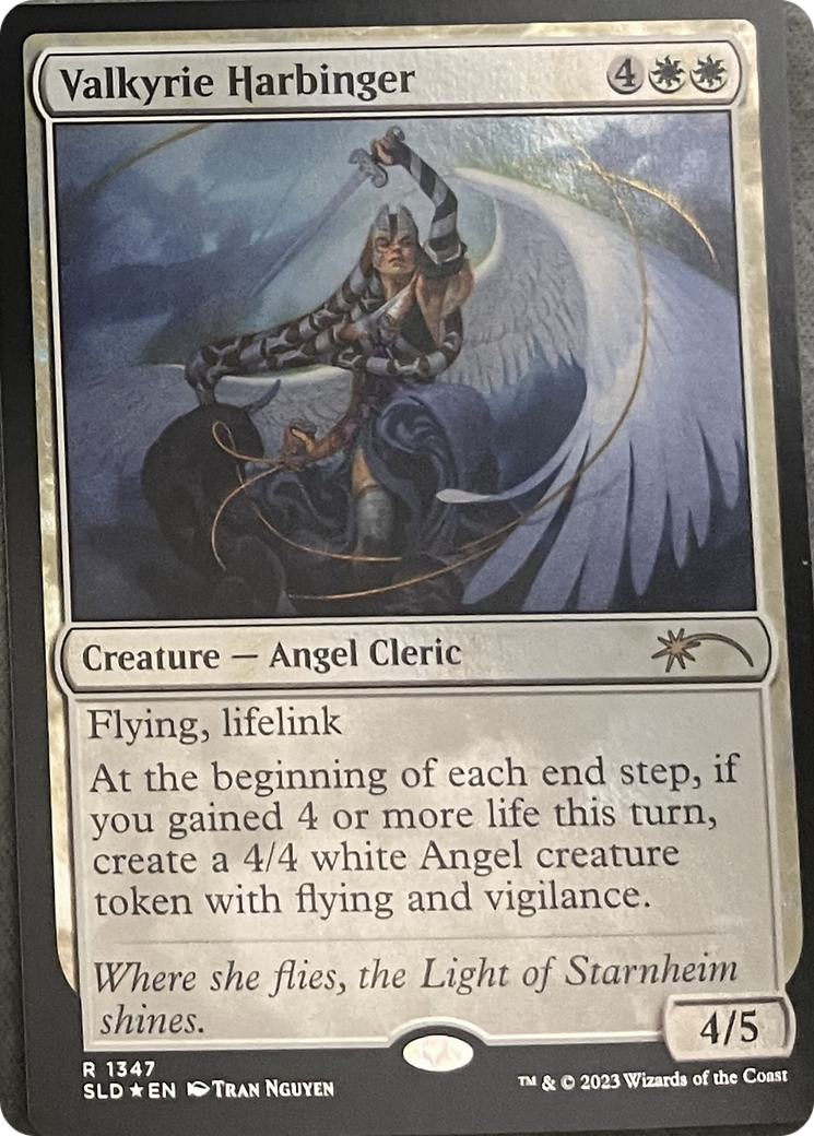 Valkyrie Harbinger [Secret Lair: Angels] | L.A. Mood Comics and Games