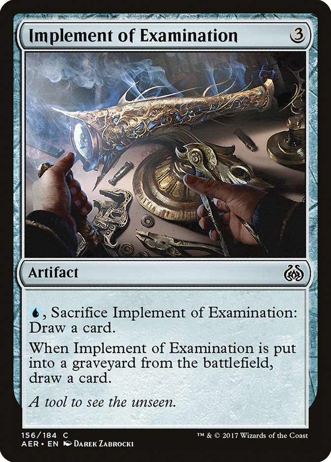 Implement of Examination [Aether Revolt] | L.A. Mood Comics and Games