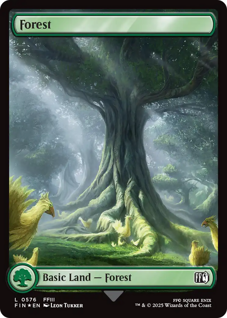 Forest (0576) (Surge Foil) [FINAL FANTASY] | L.A. Mood Comics and Games