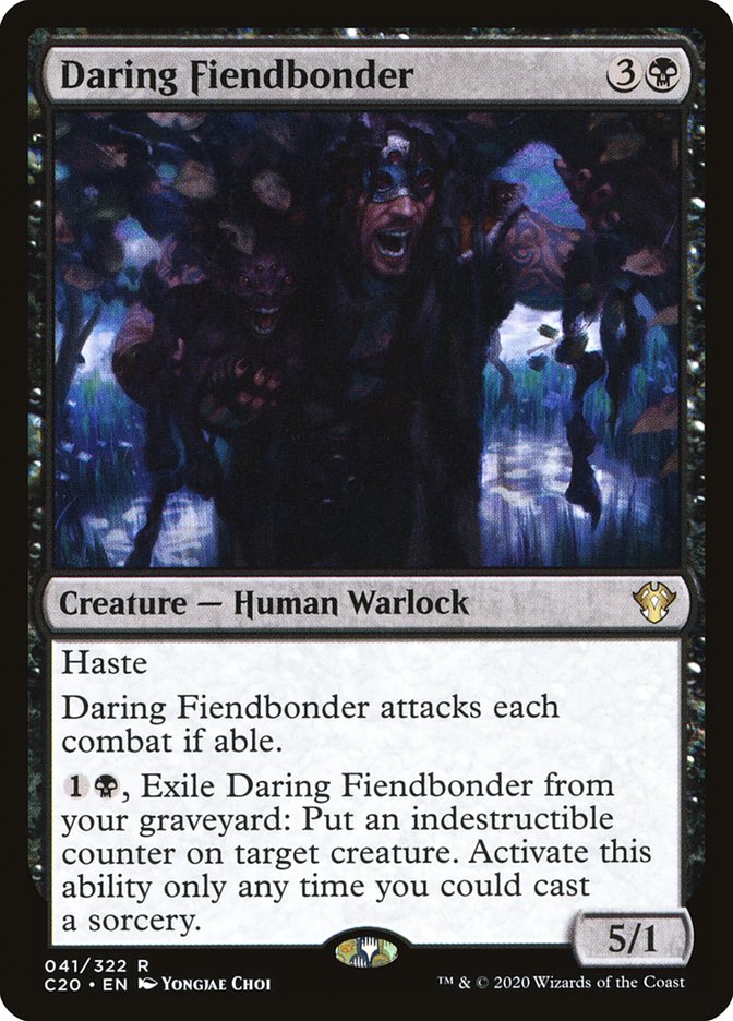Daring Fiendbonder [Commander 2020] | L.A. Mood Comics and Games