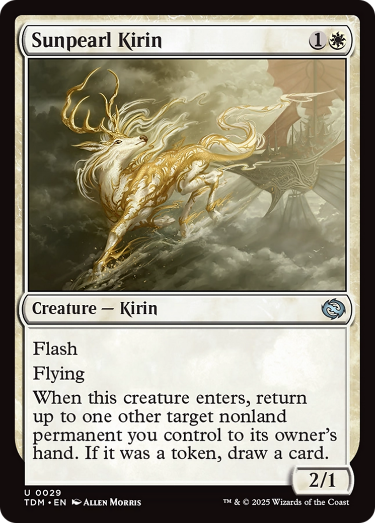 Sunpearl Kirin [Tarkir: Dragonstorm] | L.A. Mood Comics and Games