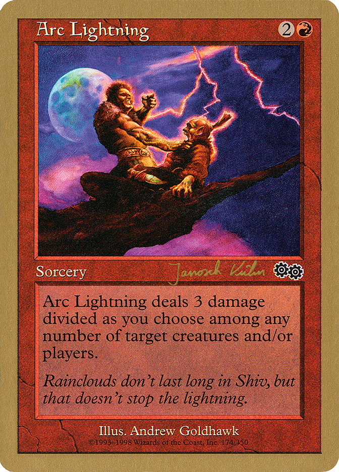 Arc Lightning (Janosch Kuhn) [World Championship Decks 2000] | L.A. Mood Comics and Games
