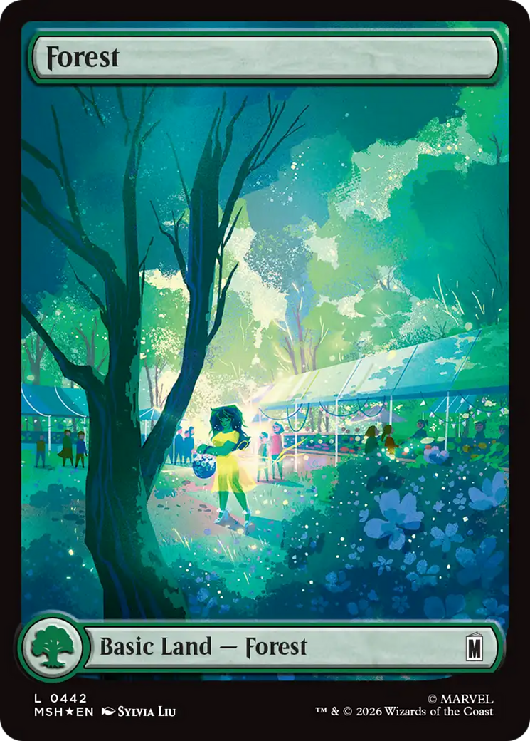 Forest (0442) (Surge Foil) [Marvel Super Heroes] | L.A. Mood Comics and Games