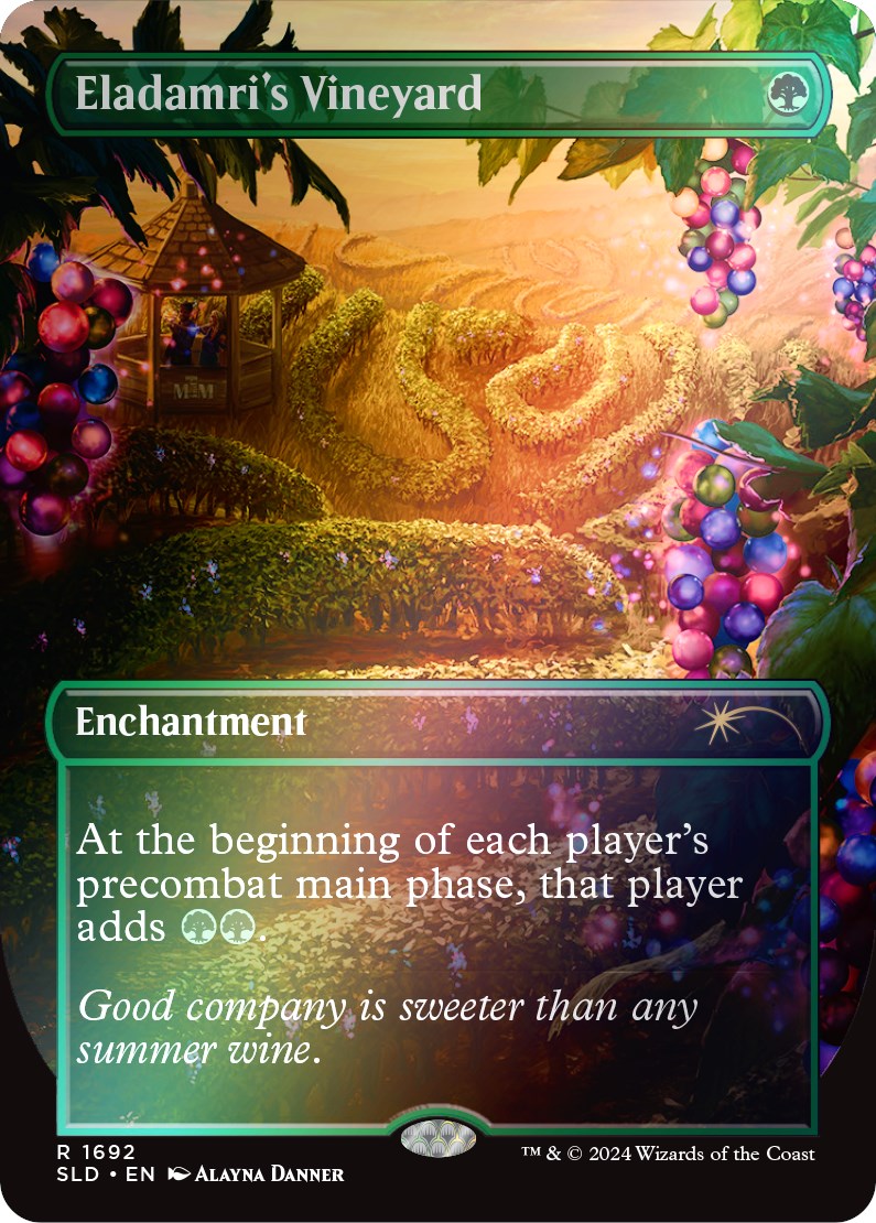 Eladamri's Vineyard (Rainbow Foil) [Secret Lair: Sheldon's Spellbook] | L.A. Mood Comics and Games