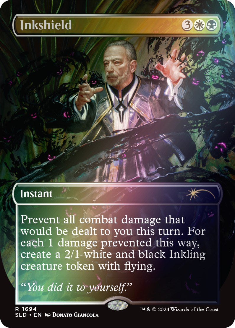 Inkshield (Rainbow Foil) [Secret Lair: Sheldon's Spellbook] | L.A. Mood Comics and Games