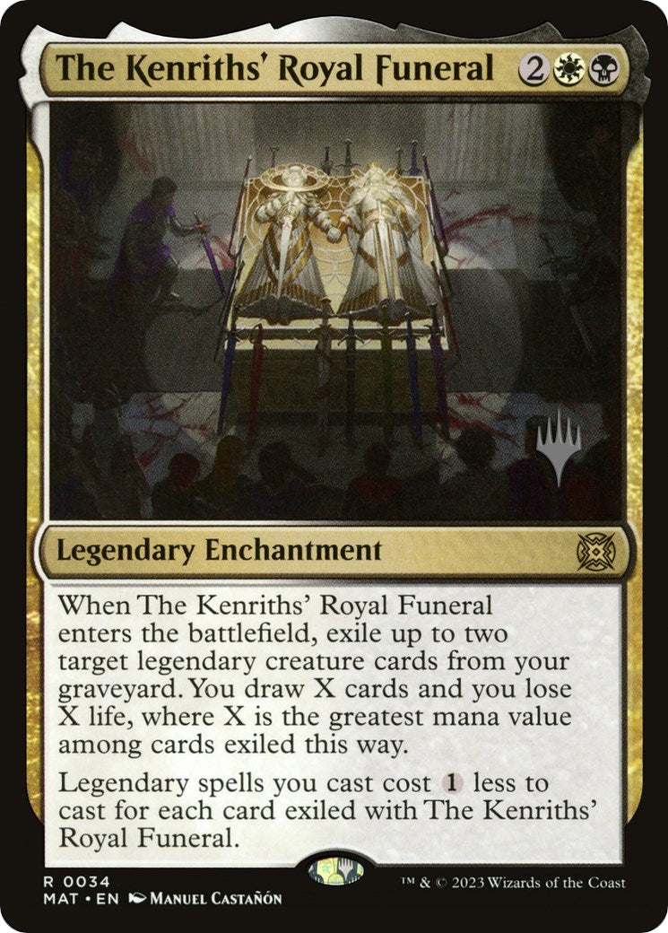 The Kenriths' Royal Funeral (Promo Pack) [Murders at Karlov Manor Promos] | L.A. Mood Comics and Games
