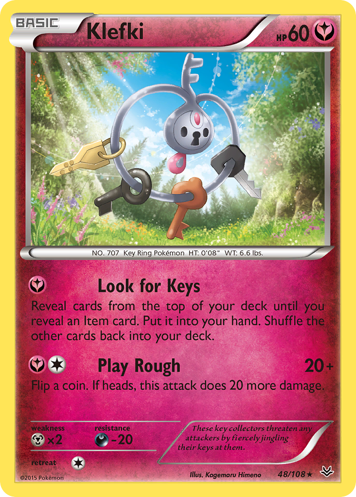 Klefki (48/108) [XY: Roaring Skies] | L.A. Mood Comics and Games