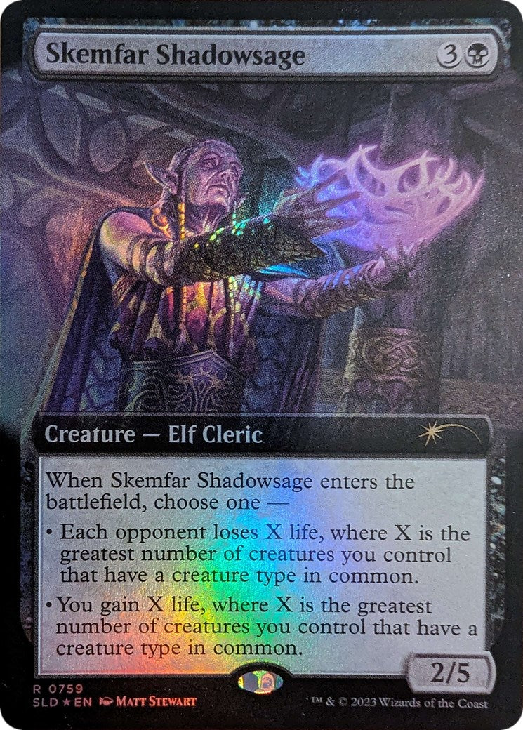 Skemfar Shadowsage (Extended Art) [Secret Lair Drop Series] | L.A. Mood Comics and Games