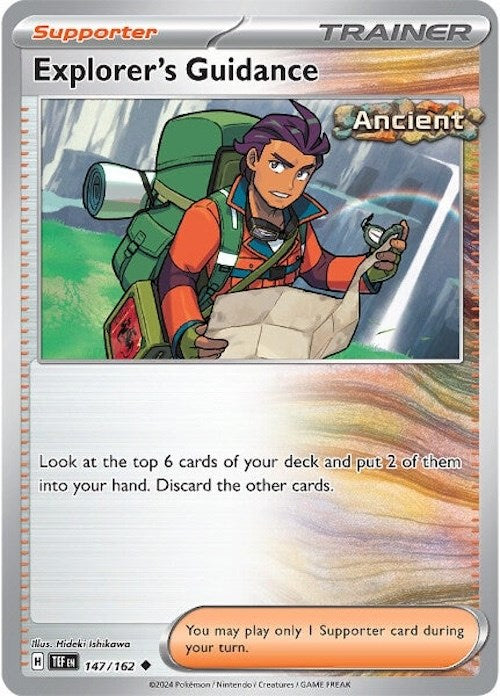 Explorer's Guidance (147/162) [Scarlet & Violet: Temporal Forces] | L.A. Mood Comics and Games