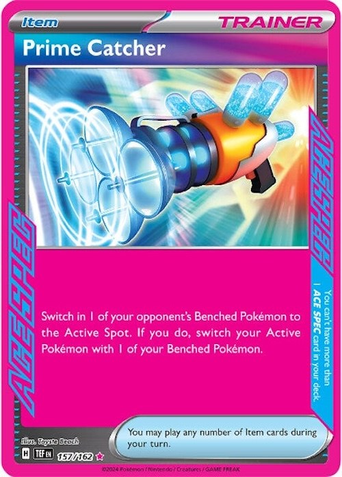Prime Catcher (157/162) [Scarlet & Violet: Temporal Forces] | L.A. Mood Comics and Games