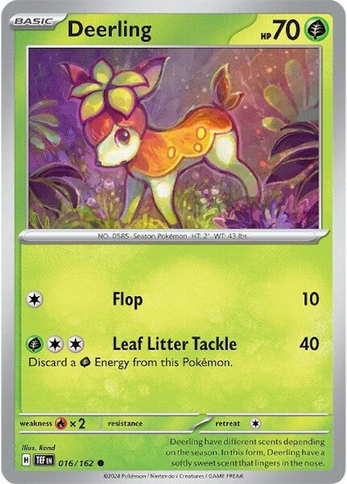 Deerling (016/162) [Scarlet & Violet: Temporal Forces] | L.A. Mood Comics and Games