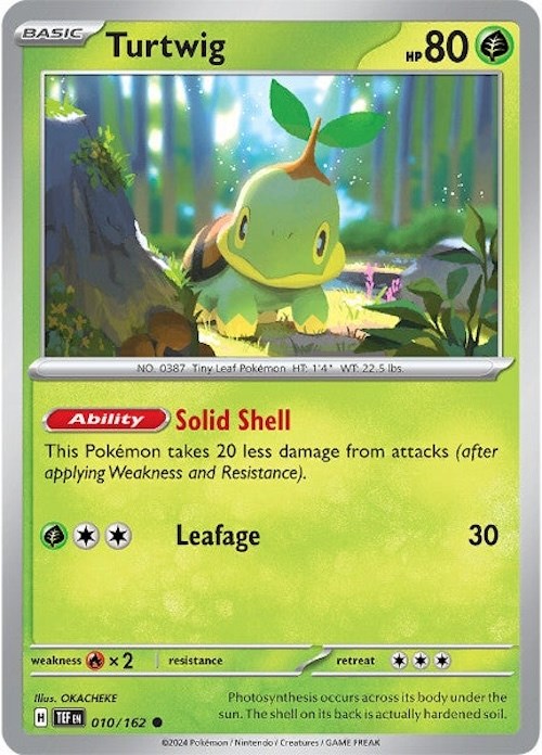 Turtwig (010/162) [Scarlet & Violet: Temporal Forces] | L.A. Mood Comics and Games