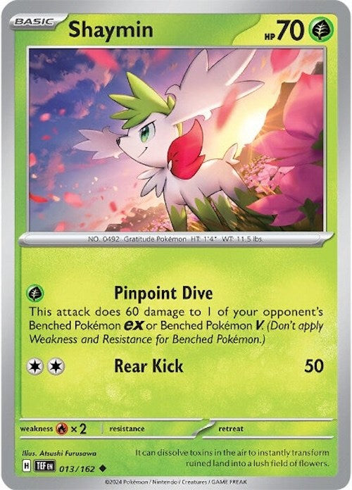 Shaymin (013/162) [Scarlet & Violet: Temporal Forces] | L.A. Mood Comics and Games