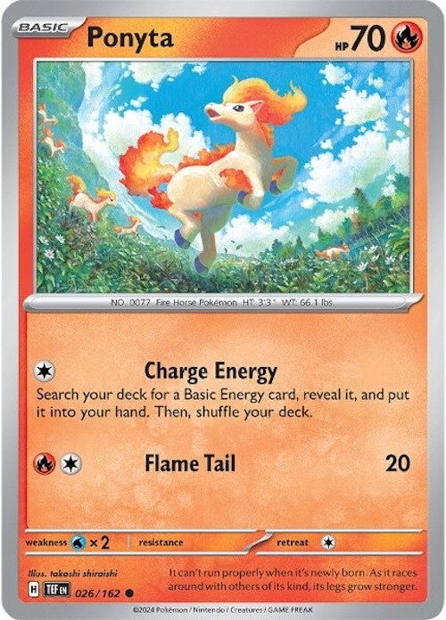 Ponyta (026/162) [Scarlet & Violet: Temporal Forces] | L.A. Mood Comics and Games