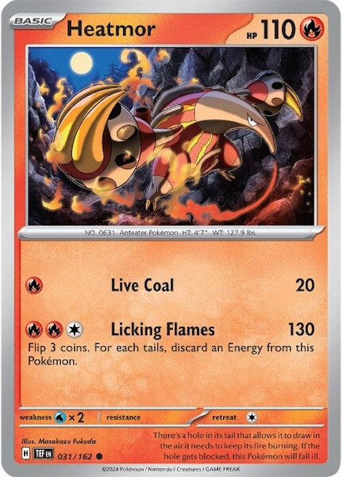Heatmor (031/162) [Scarlet & Violet: Temporal Forces] | L.A. Mood Comics and Games