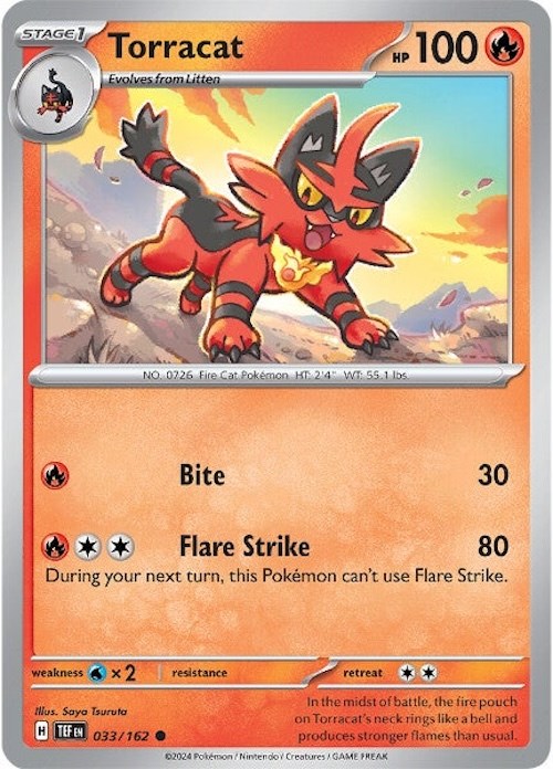 Torracat (033/162) [Scarlet & Violet: Temporal Forces] | L.A. Mood Comics and Games