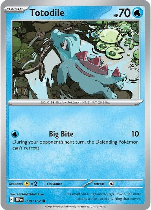 Totodile (039/162) [Scarlet & Violet: Temporal Forces] | L.A. Mood Comics and Games