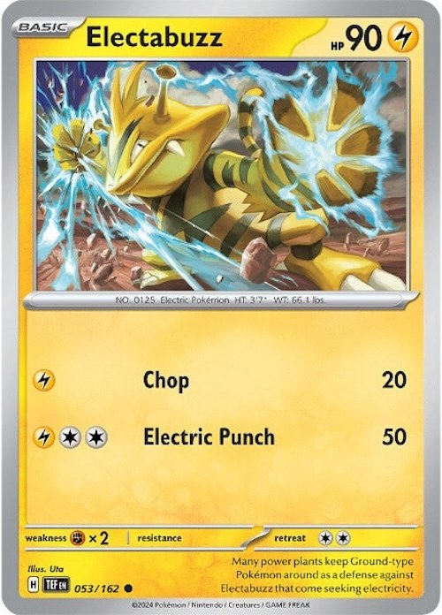 Electabuzz (053/162) [Scarlet & Violet: Temporal Forces] | L.A. Mood Comics and Games