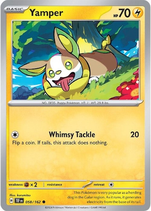 Yamper (058/162) [Scarlet & Violet: Temporal Forces] | L.A. Mood Comics and Games